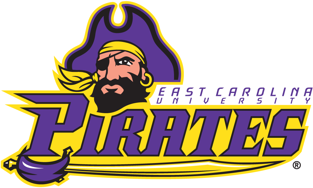 East Carolina Pirates 1999-2003 Primary Logo iron on transfers for T-shirts
